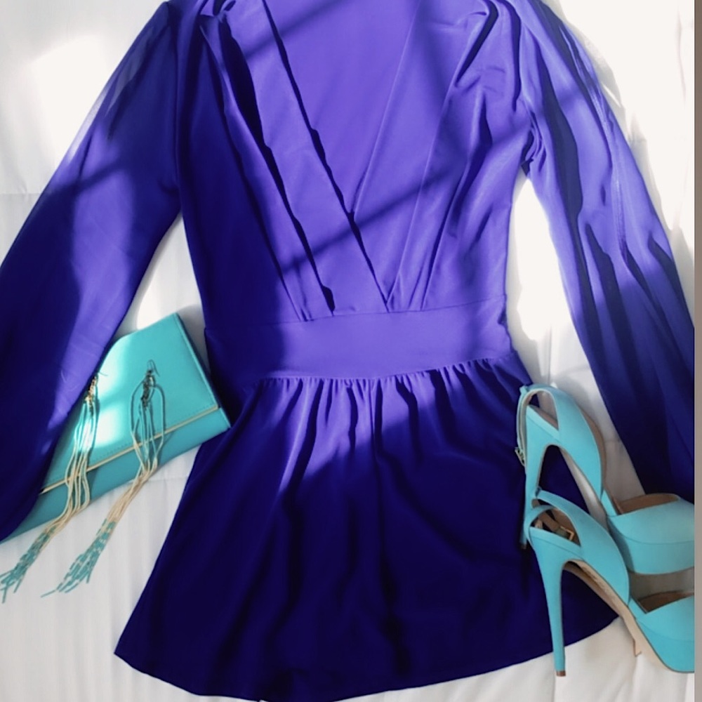 Royal Blue Romper